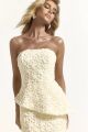 Imagem adicional 0 do item Vestido Mídi Renda Macramê  Off White Closet De Luxe