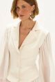 Imagem adicional 0 do item Blazer Pietra Off White Le Blog