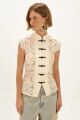 Imagem adicional 4 do item Blusa Beatriz Sand Le Blog