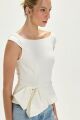 Imagem adicional 5 do item Blusa Manuela Off White Le Blog