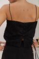 Imagem adicional 3 do item Blusa Waves Preta Olívia