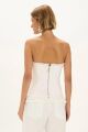 Imagem adicional 1 do item Corselet Estela Off White Le Blog