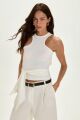 Imagem adicional 0 do item Regata Celina Off White Le Blog