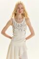 Imagem adicional 5 do item Regata Stephanie Off White Le Blog