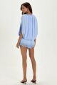 Imagem adicional 1 do item Shorts Cecília Cloud Blue Le Blog