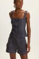 Imagem adicional 1 do item Shorts Malu Azul Navy Le Blog