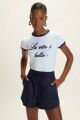Imagem adicional 1 do item Shorts Mika Navy Le Blog