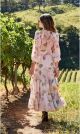 Imagem adicional 1 do item Vestido Chiffon Estampado Com Elastex Luzia Fazzolli