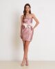Imagem adicional 0 do item Vestido Curto Ariela Rosa Amissima