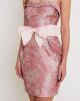 Imagem adicional 2 do item Vestido Curto Ariela Rosa Amissima
