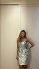 Imagem adicional 5 do item Vestido Curto Ariela Verde Amissima