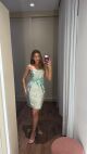 Imagem adicional 3 do item Vestido Curto Ariela Verde Amissima