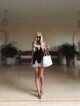 Imagem adicional 3 do item Vestido Eliete Preto Cloude