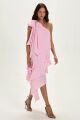 Imagem adicional 1 do item Vestido Georgia Rosa Glace Le Blog