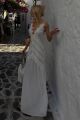 Imagem adicional 1 do item Vestido Longo Com Fluidez Detalhes Em Renda Off White Zen