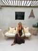 Imagem adicional 4 do item Vestido Zoe Marrom Cloude