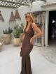 Imagem adicional 0 do item Vestido Zoe Marrom Cloude
