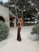 Imagem adicional 1 do item Vestido Zoe Marrom Cloude