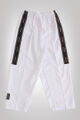 Imagem adicional 0 do item Dobok Canelado Adulto Branco com Gola Preta – A4