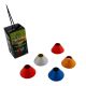 Imagem adicional 7 do item Kit Mini Prato Refletivo Com 50 PÇS