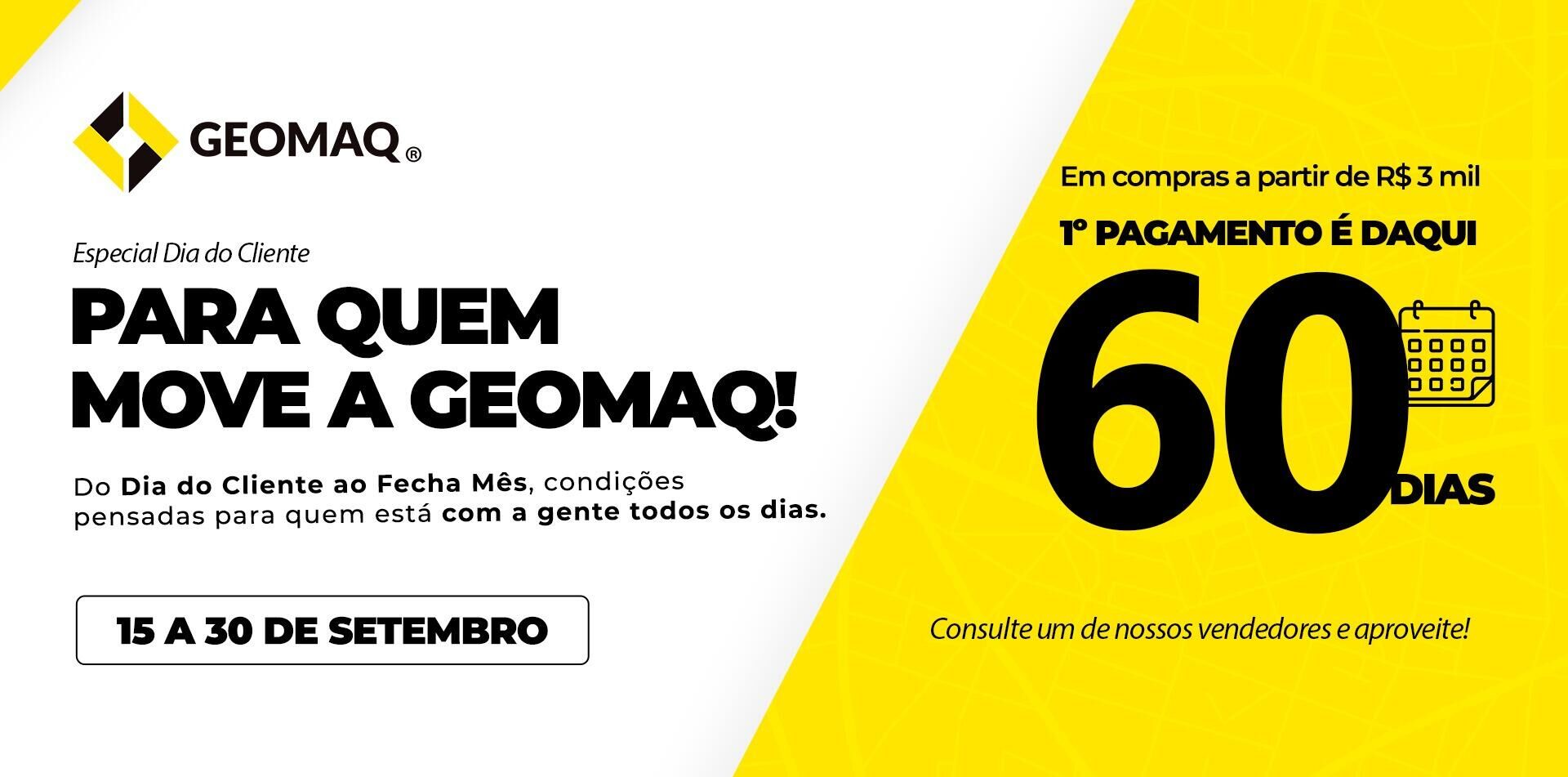 Banner Especial Dia do Cliente - 60 Dias