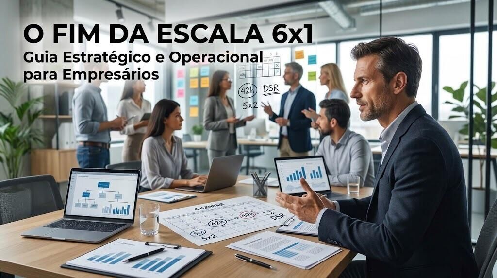 Imagem principal do artigo Fim da Escala 6x1: Guia Estratégico, Jurídico e Operacional para Empresários
