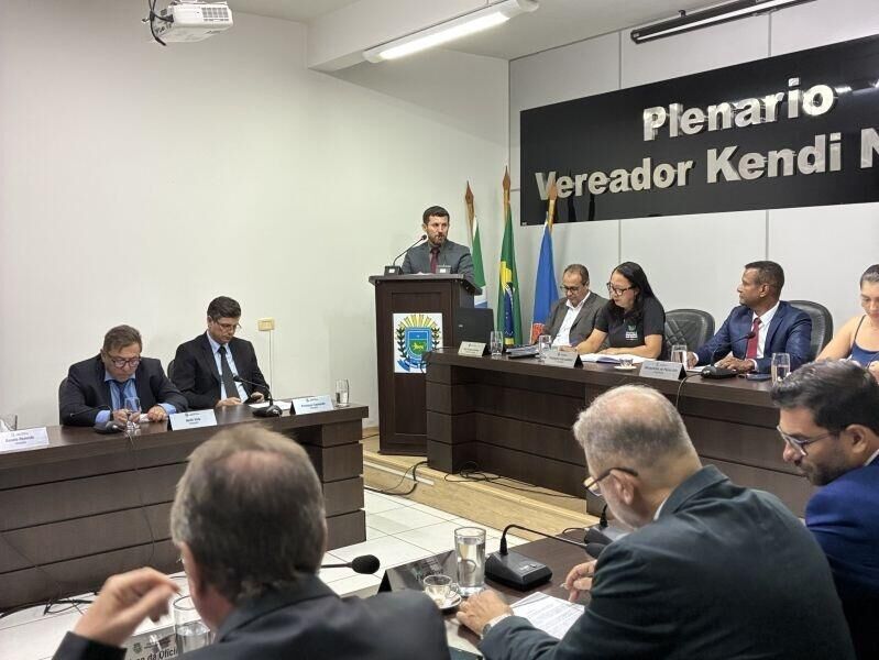 Imagem da notícia Câmara de Paraíso das Águas aprova redução na taxa de fossa e projetos sociais na 33ª Sessão