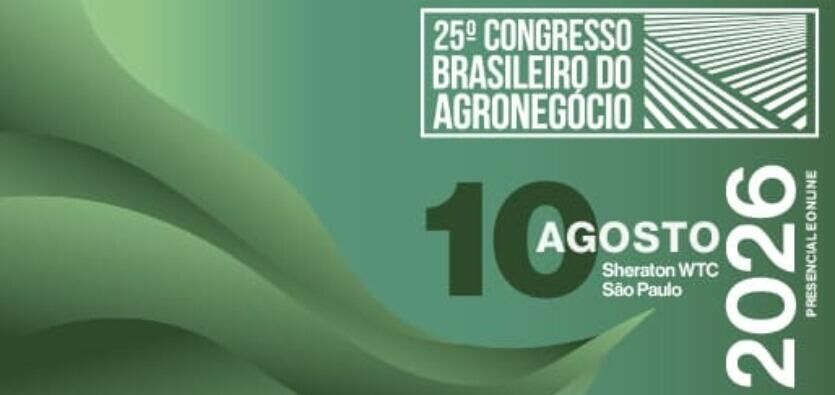 Imagem da notícia Congresso Brasileiro do Agronegócio discutirá prioridades para fortalecer o setor e a economia