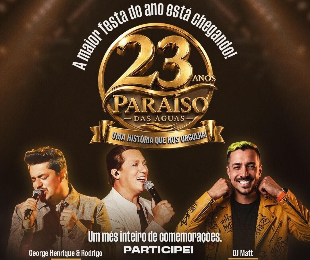 Imagem ilustrativa da matéria Paraíso das Águas completa 23 anos com rodeio, shows e R$ 60 mil em premiação