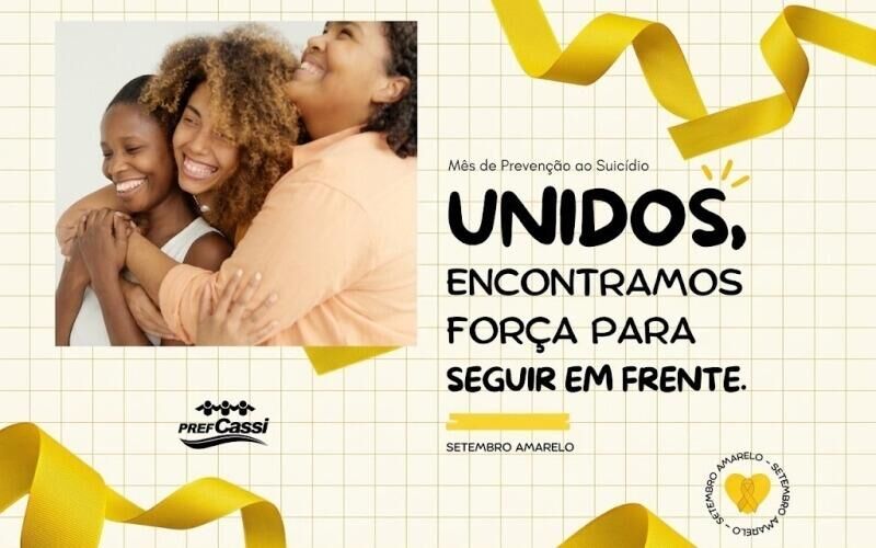 Ilustração da notícia Cassilândia reforça ações de prevenção ao suicídio durante o Setembro Amarelo da MS Todo dia
