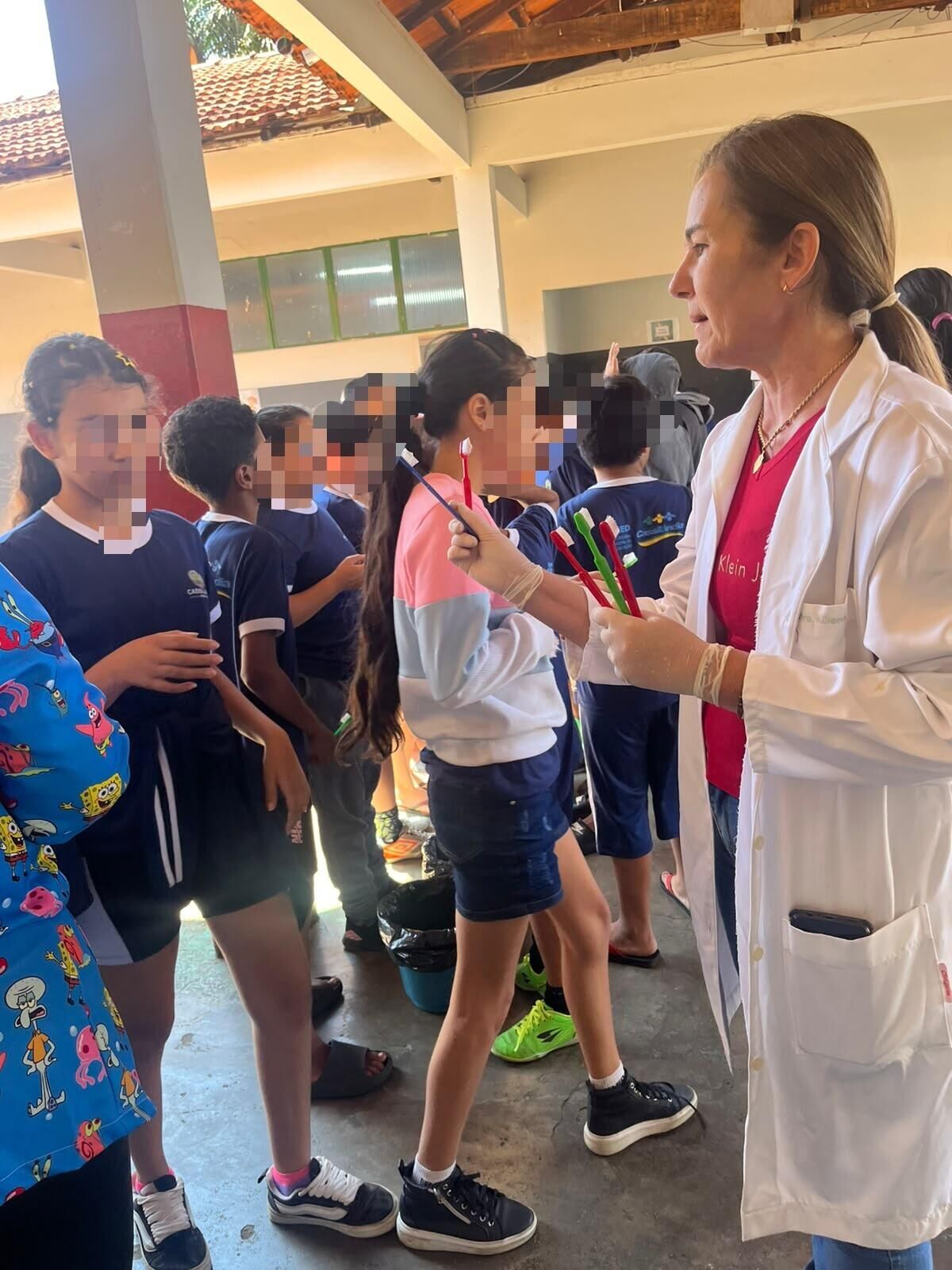 Imagem ilustrativa da matéria Ação de saúde bucal atende 273 alunos em escola municipal de Cassilândia