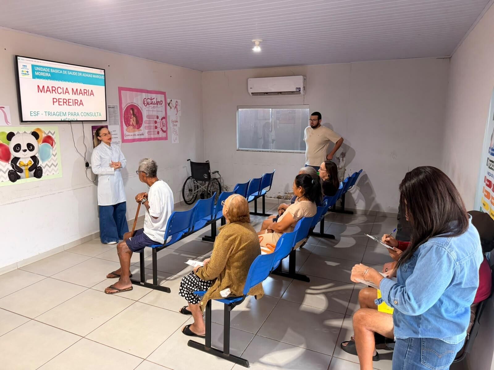 Imagem ilustrativa da matéria Grupo Hiperdia recebe orientações sobre autocuidado em Cassilândia