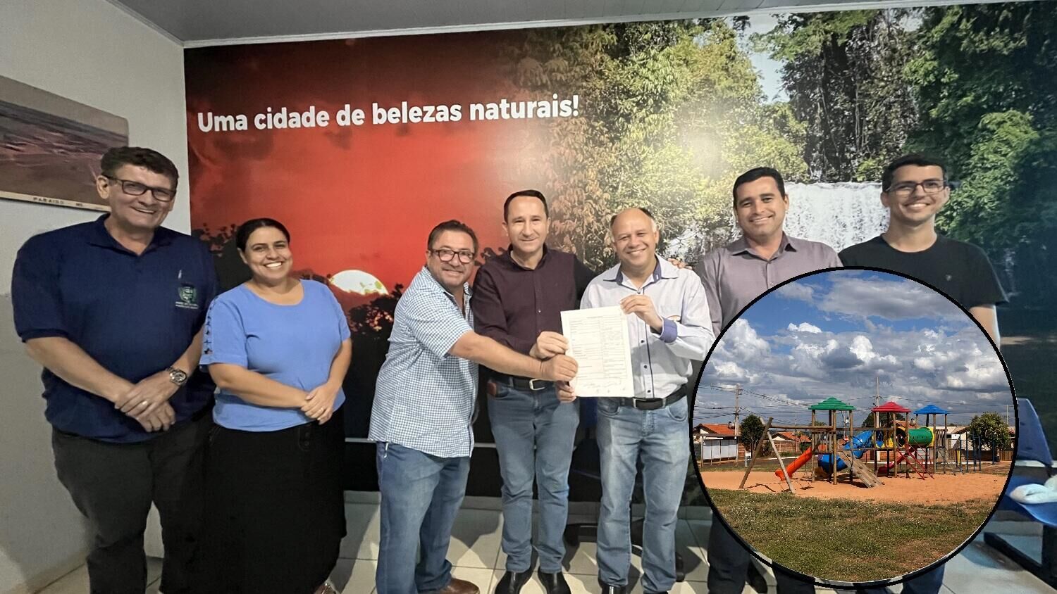 Ilustração da notícia Praça do Jardim Severiano será revitalizada com investimento de R$ 290 mil em Paraíso das Águas da MS Todo dia
