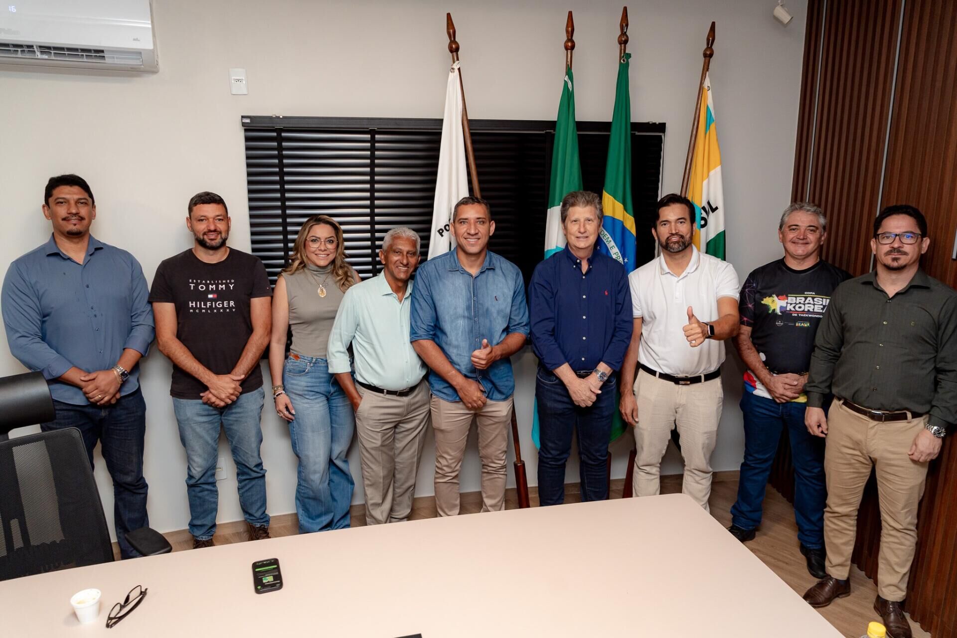 Ilustração da notícia Câmara de Chapadão do Sul apresenta projetos e troca experiências com vereadores de MT