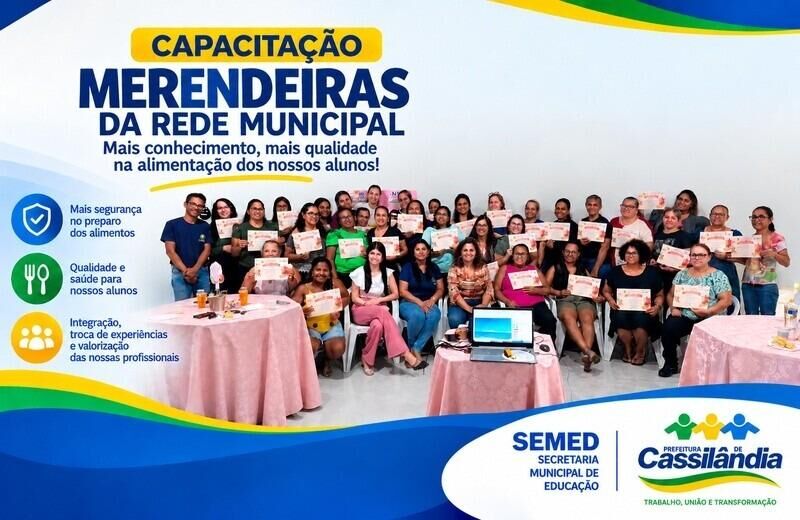 Ilustração da notícia Cassilândia investe em capacitação para merendeiras sobre alimentação escolar da MS Todo dia