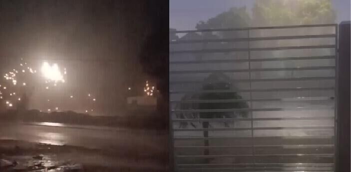 Ilustração da notícia Vídeo: Chuva forte e ventos assustam moradores de Alcinópolis; cidade continua com alerta para tempestades da MS Todo dia