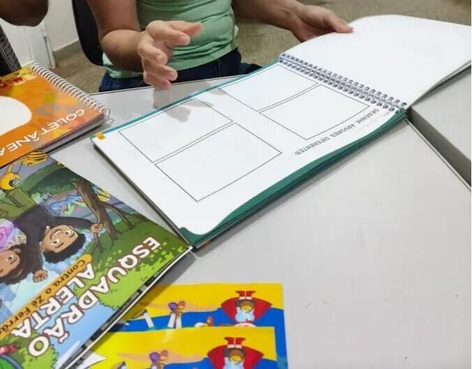 Ilustração da notícia Figueirão amplia acervo pedagógico das escolas municipais da MS Todo dia