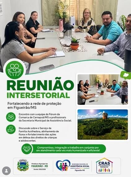 Imagem ilustrativa da matéria Figueirão fortalece rede de proteção com reunião sobre o Serviço de Família Acolhedora