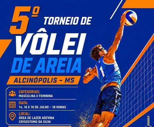 Imagem ilustrativa da matéria Prefeito Weliton Guimarães convida população para abertura do 5º Torneio de Vôlei de Areia em Alcinópolis