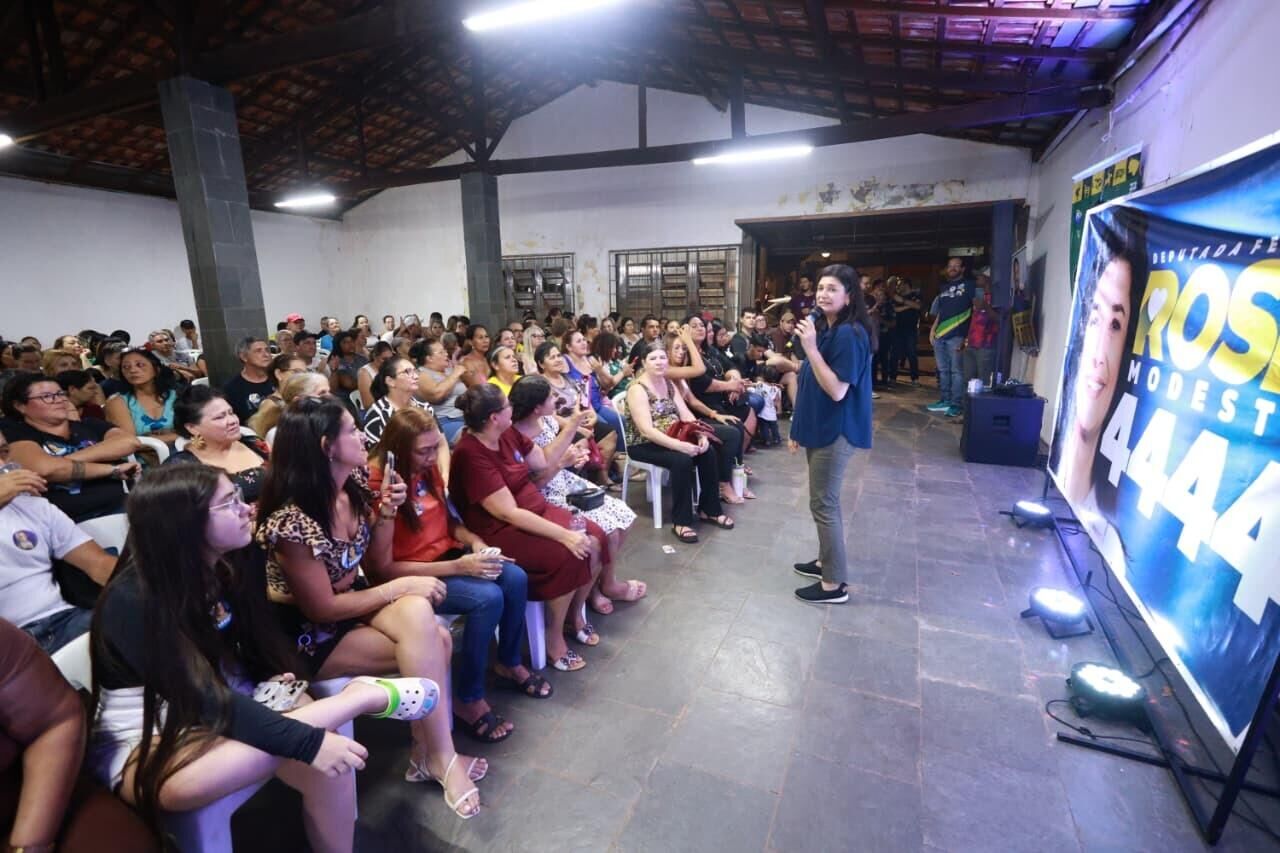 Imagem da notícia Rose Modesto cita R$ 14 milhões em investimentos e promete mais recursos para Campo Grande