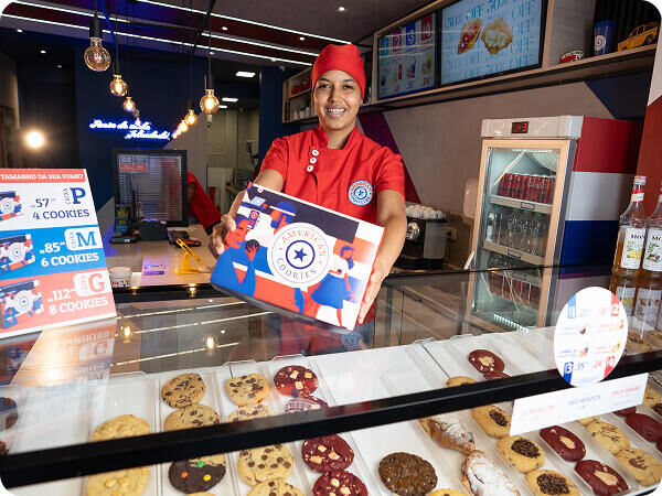 Cookies artesanais American Cookies