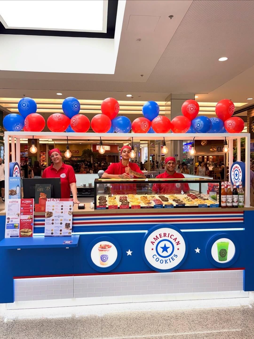 Quiosque American Cookies no BH Shopping