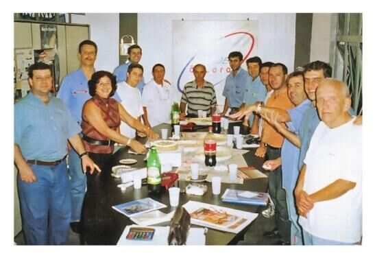 Fundadores da Rede ANCORA reunidos em 1998