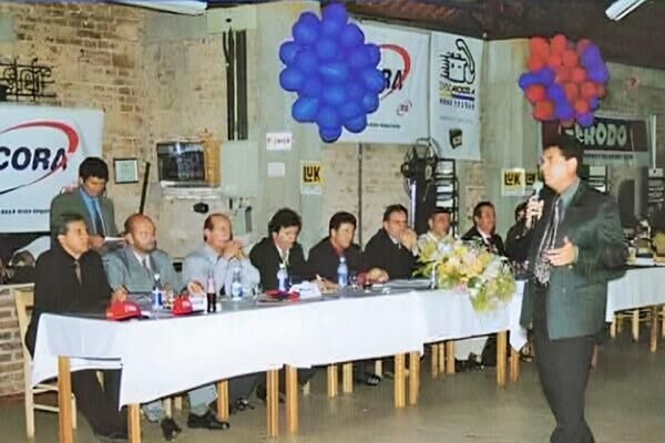 Equipe da Rede ANCORA em encontro nacional, 2007