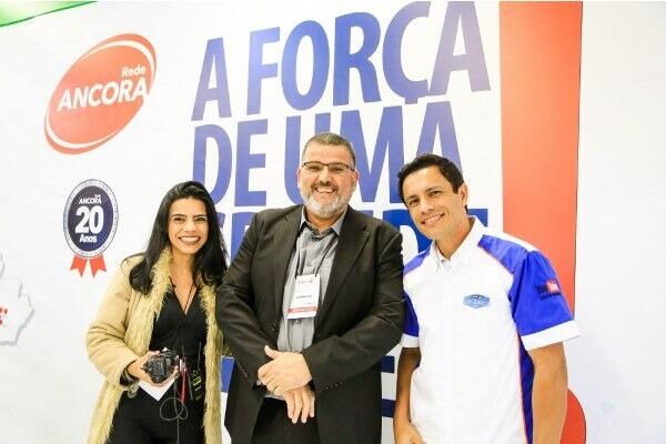 Recepção de franqueados na convenção da Rede ANCORA, 2018