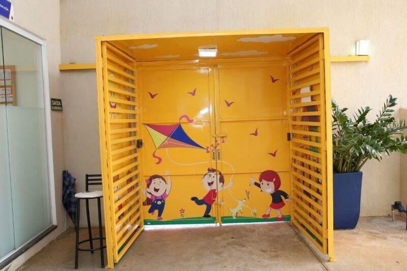 Brinquedo de escalada da Educação Infantil