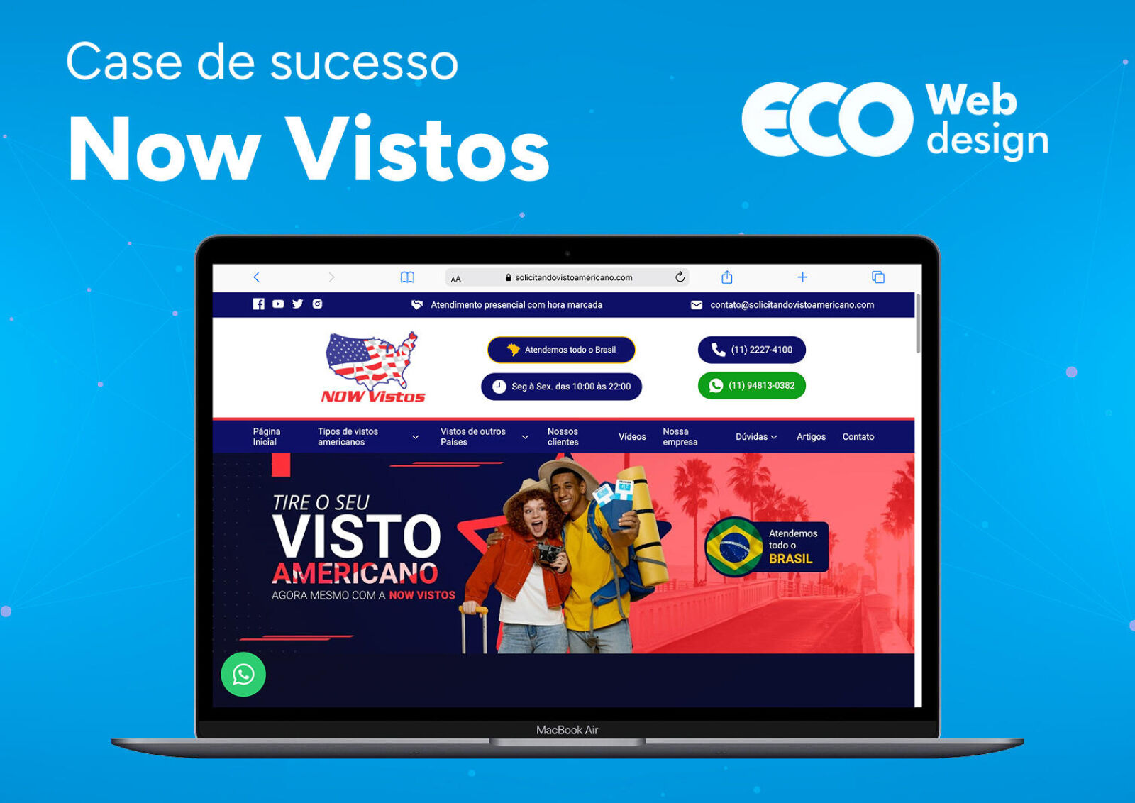 Imagem de capa do artigo Assessoria Web, SEO e Google Ads: Caso de Sucesso Now Vistos no Marketing Digital