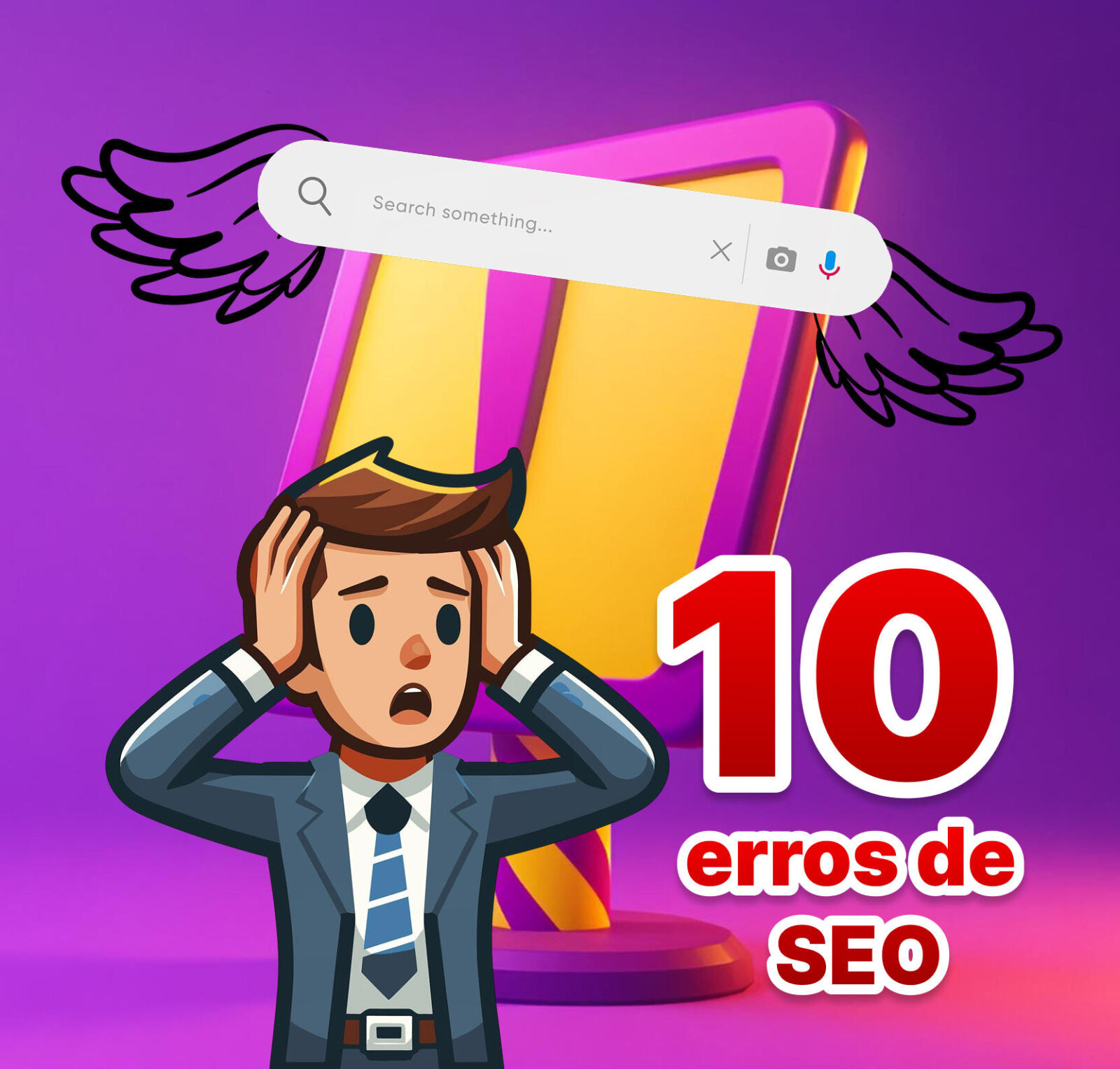Imagem de capa do artigo 10 erros de SEO que você pode estar cometendo sem saber