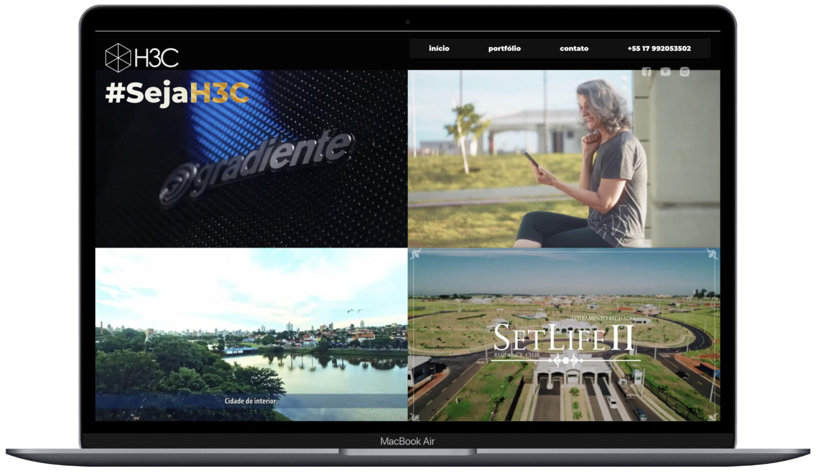 Imagem de capa do artigo Caso H3C Audiovisual: Um portfólio profissional de apresentação de serviços em vídeo