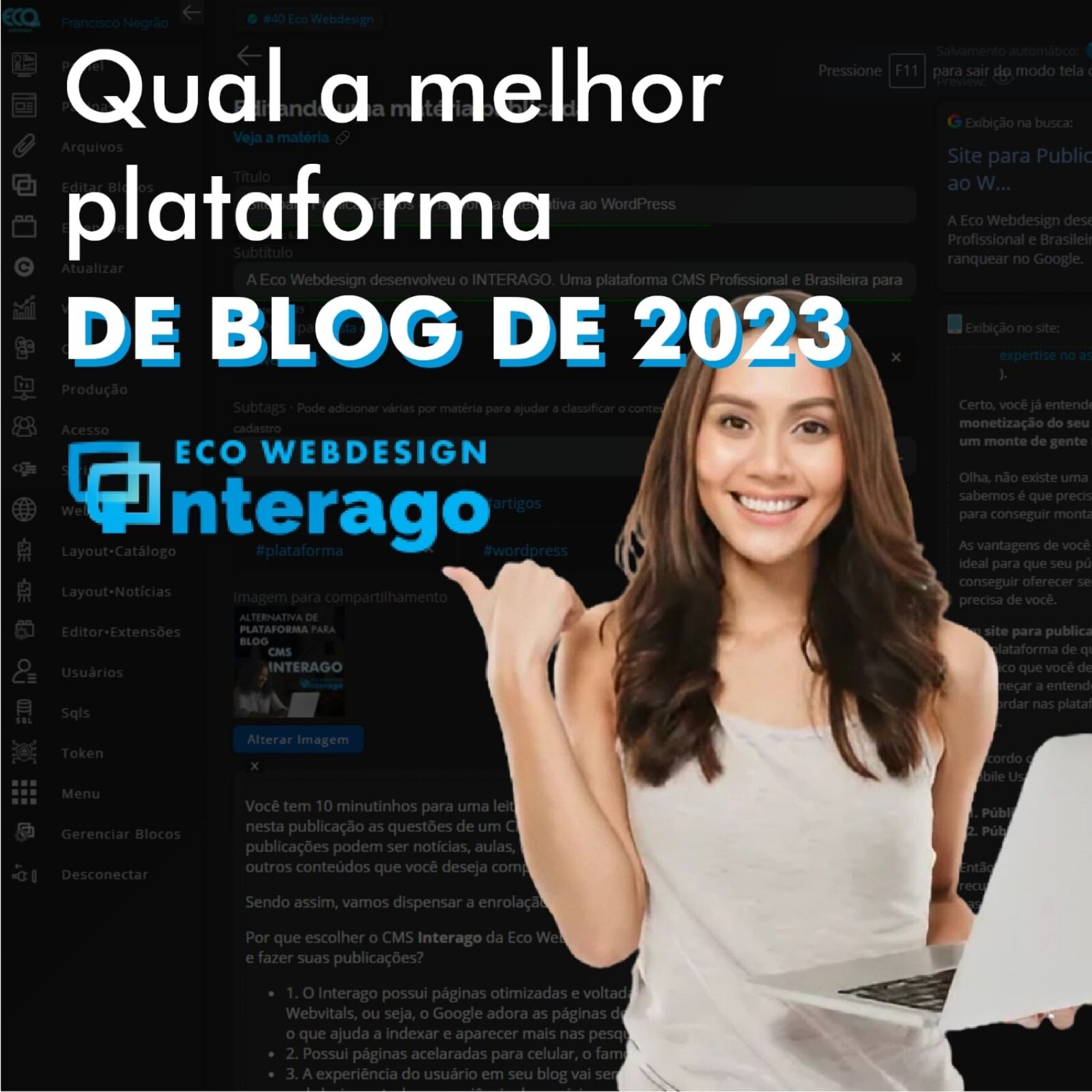 Imagem de capa do artigo Quais as 5 melhores plataformas para criar um blog em 2026
